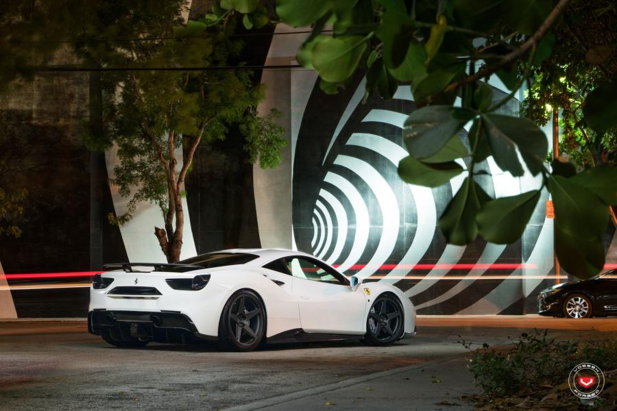 Ferrari 488 GTB on Vossen Wheels (GNS-1) 2019 года  (фото 4 из 8)